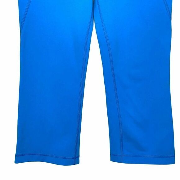 Lululemon Gather and Crow Slit Crop Pants Blue - Picture 3 of 10